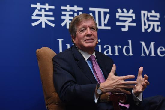 怀进鹏会见纽约茱莉亚学院荣休院长兼首席中国事务官波利希，深化交流与合作，共谋未来发展
