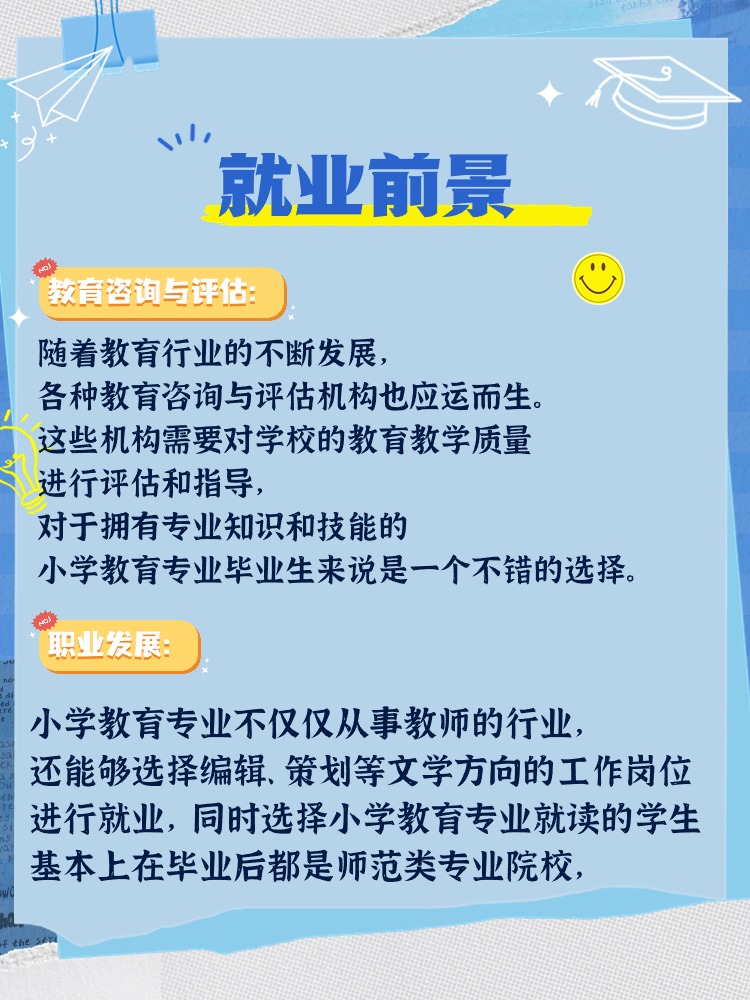 专科小学教育涵盖的专业及其作用解析