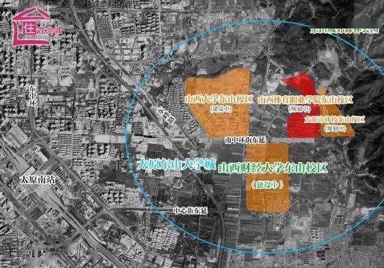 太原西山教育城规划蓝图